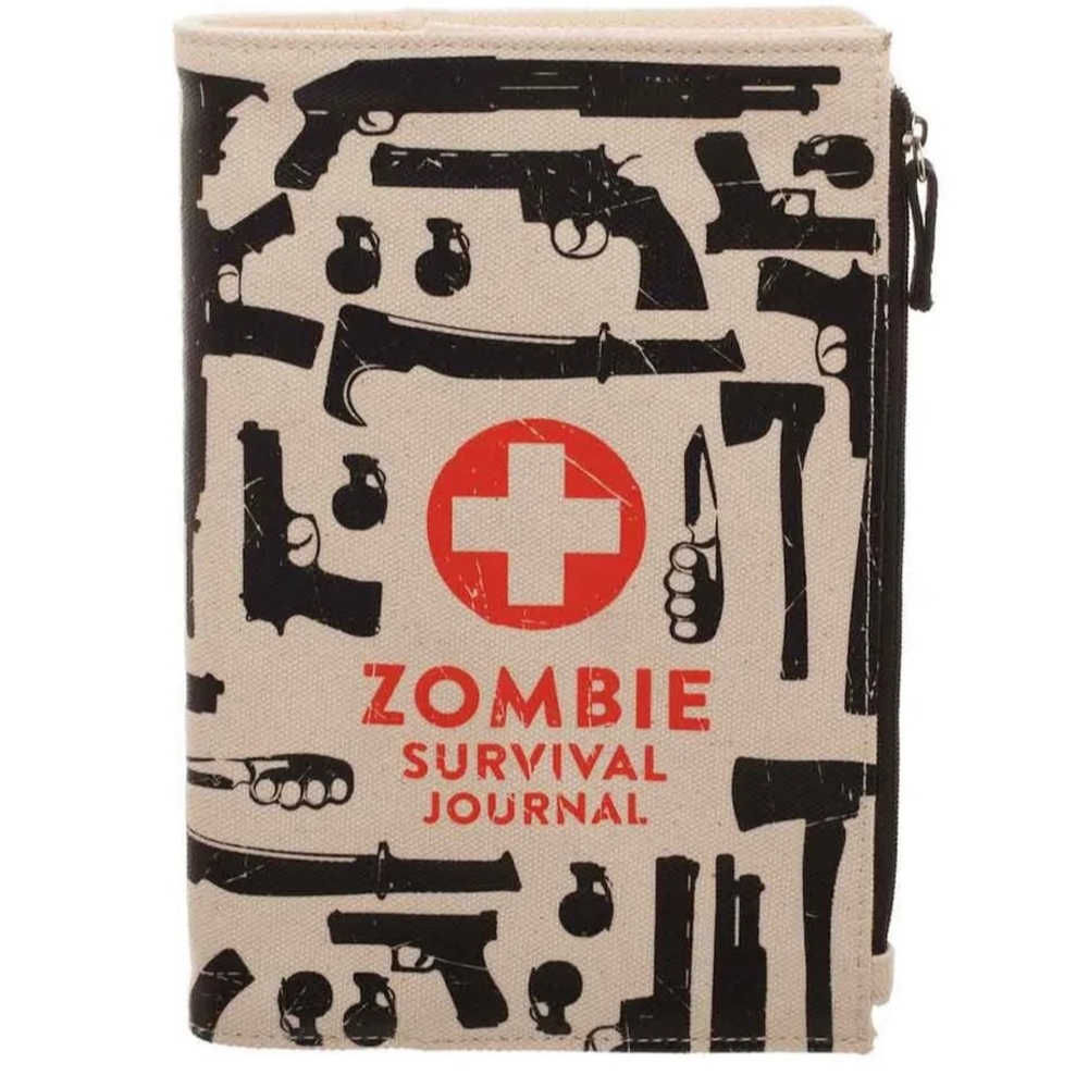 GEN / ZOMBIECANVAS JOURNAL WITH ZIP POUCH COVER - GENERIC